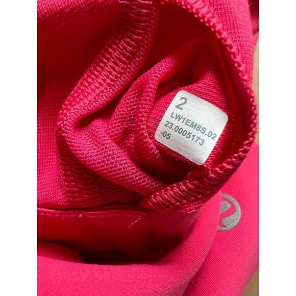 LULULEMON ATHLETICA Wunder Train Racerback Tank Everlux Size 2 Lipgloss W1EM8S - Picture 7 of 8